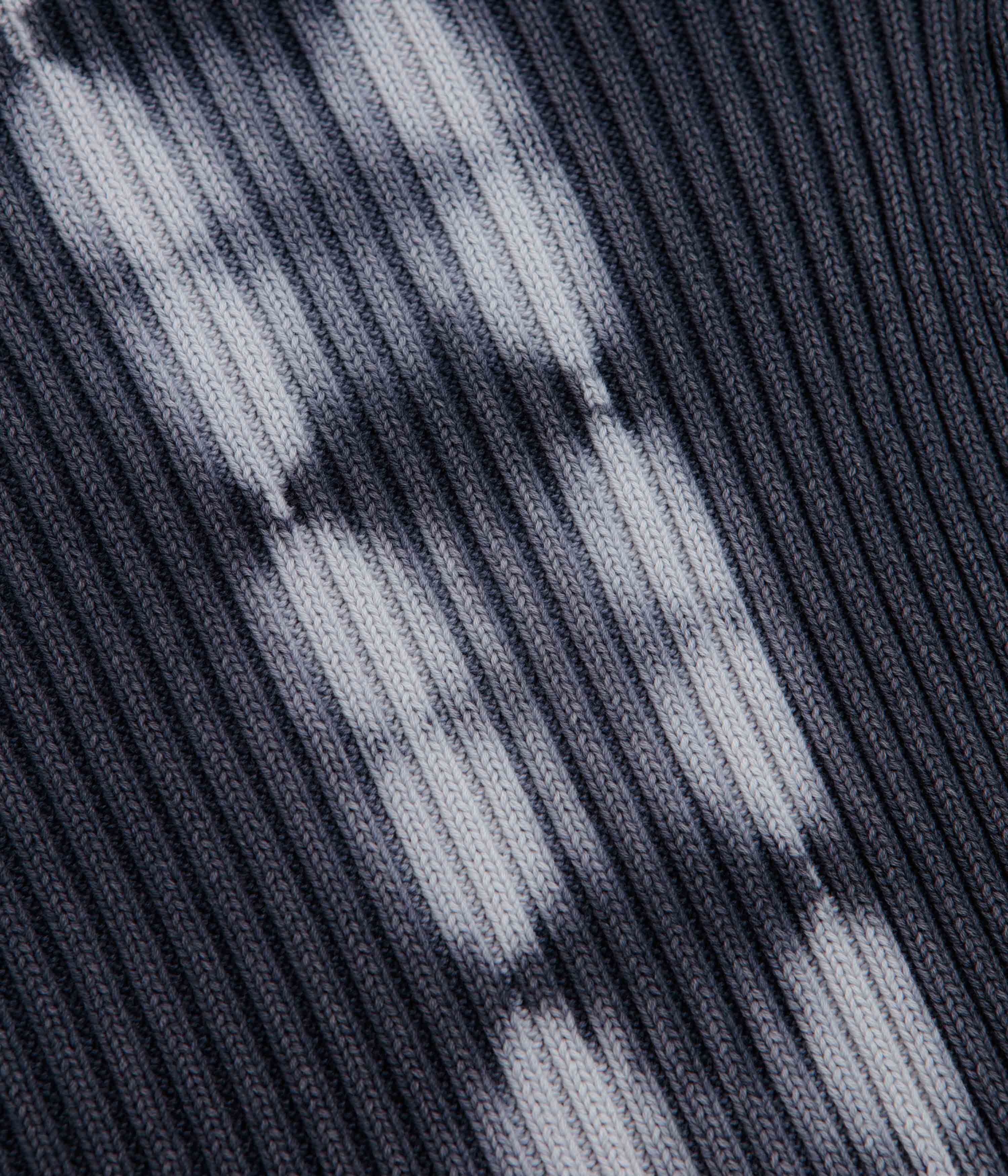 Yardsale Tie Dye Full Zip Sweatshirt - Navy