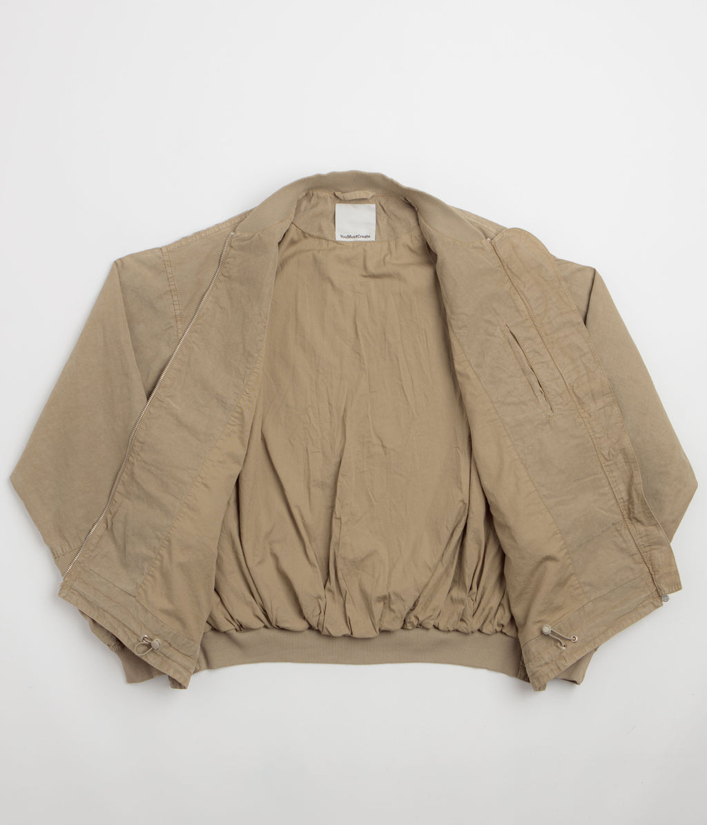 YMC Basement Bomber Jacket - Taupe
