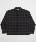 YMC PJ Overshirt - Black / Grey