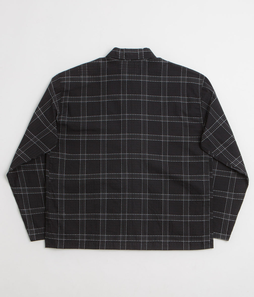 YMC PJ Overshirt - Black / Grey