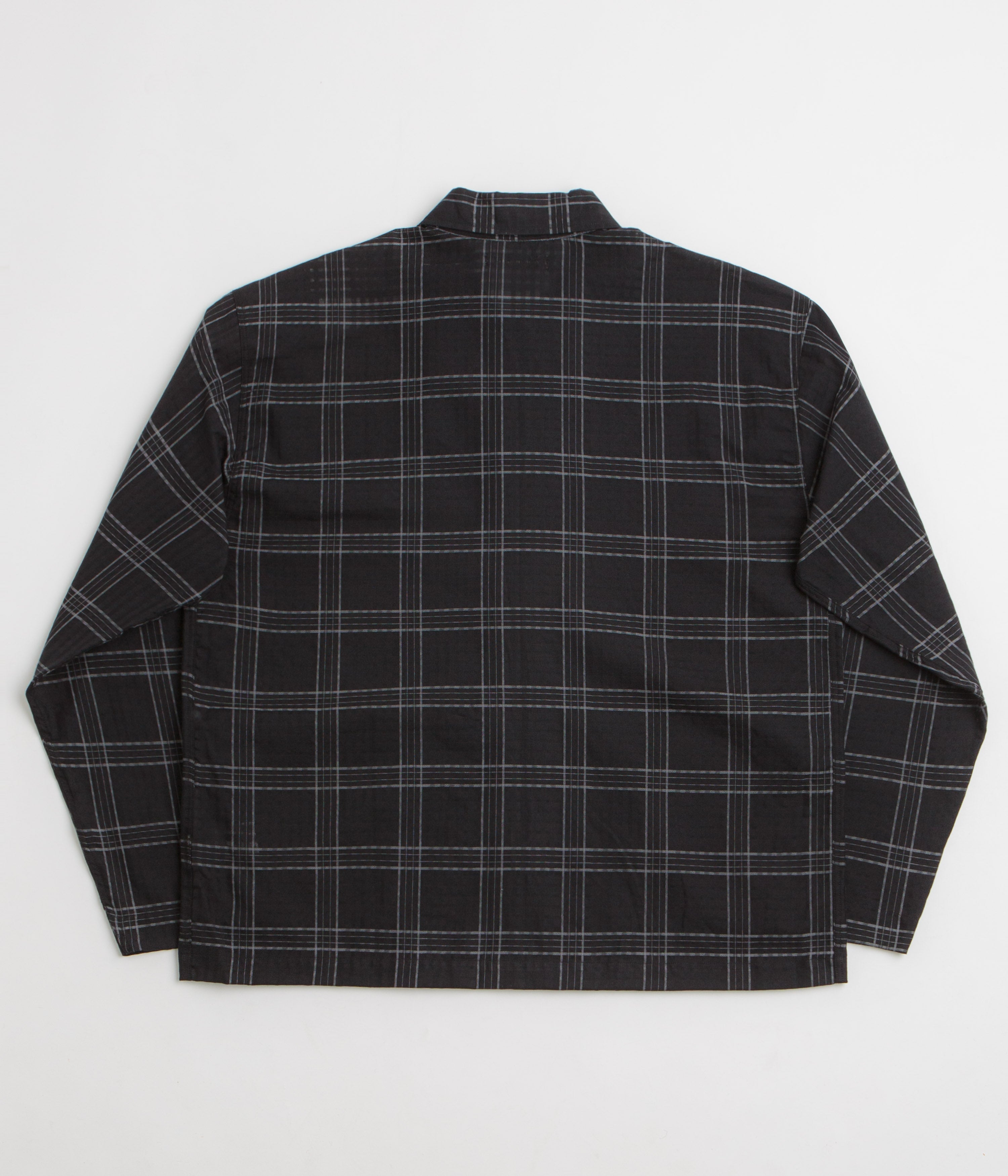 YMC PJ Overshirt - Black / Grey