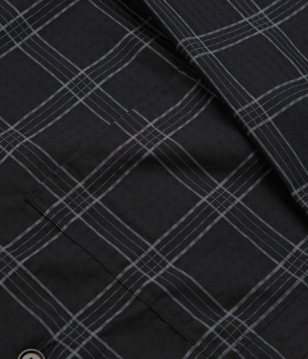 YMC PJ Overshirt - Black / Grey
