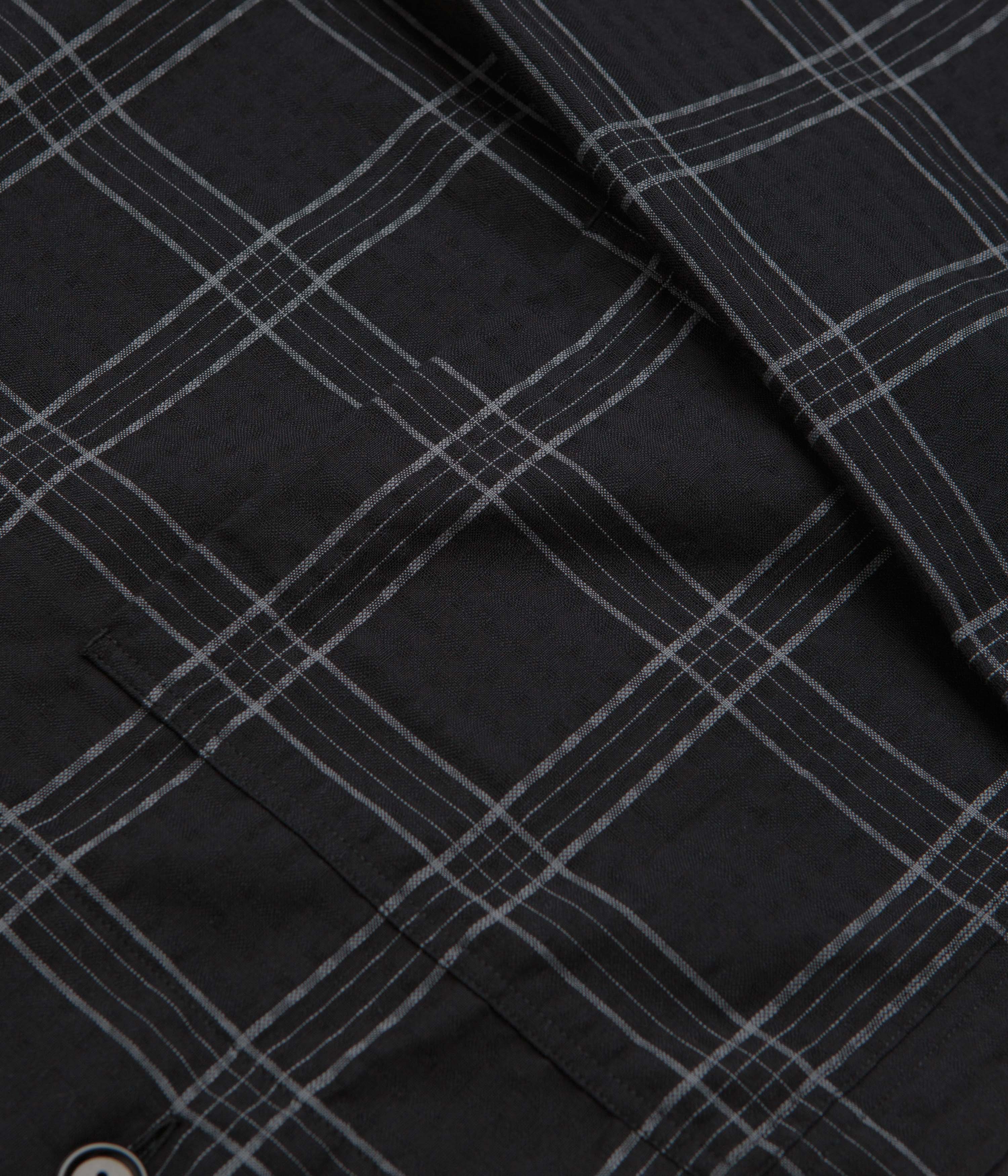YMC PJ Overshirt - Black / Grey