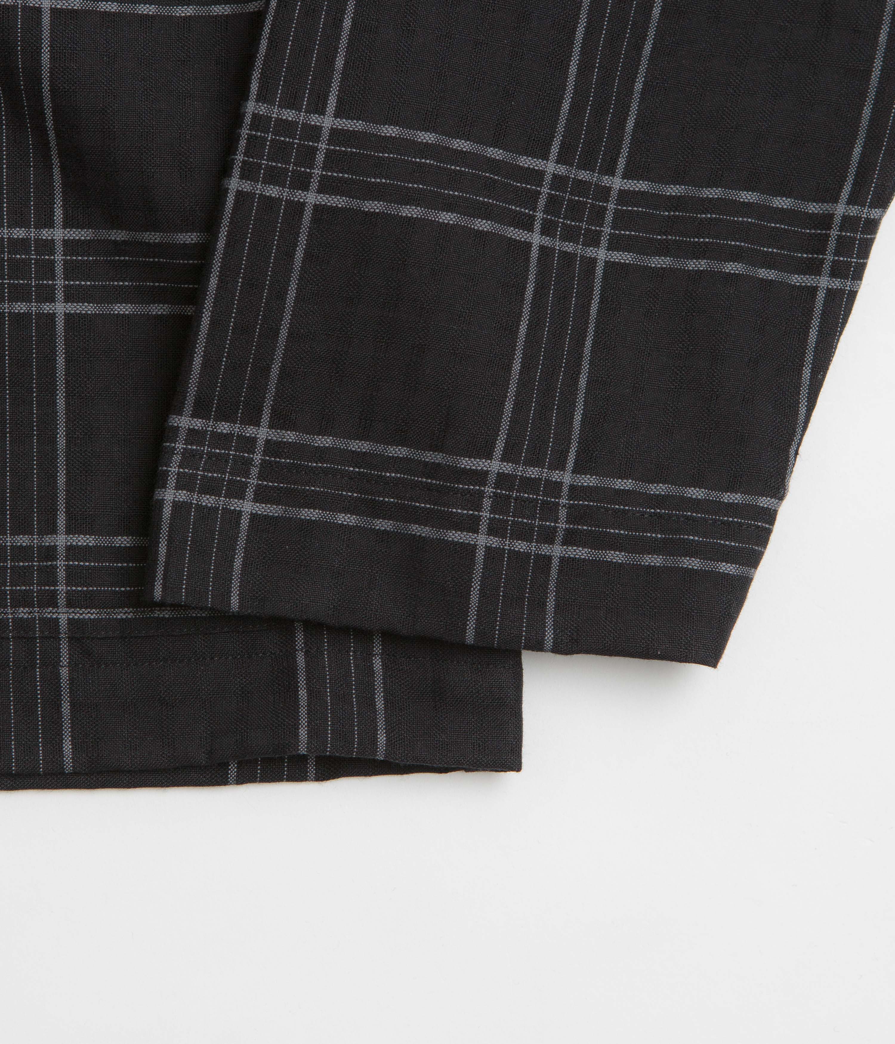 YMC PJ Overshirt - Black / Grey